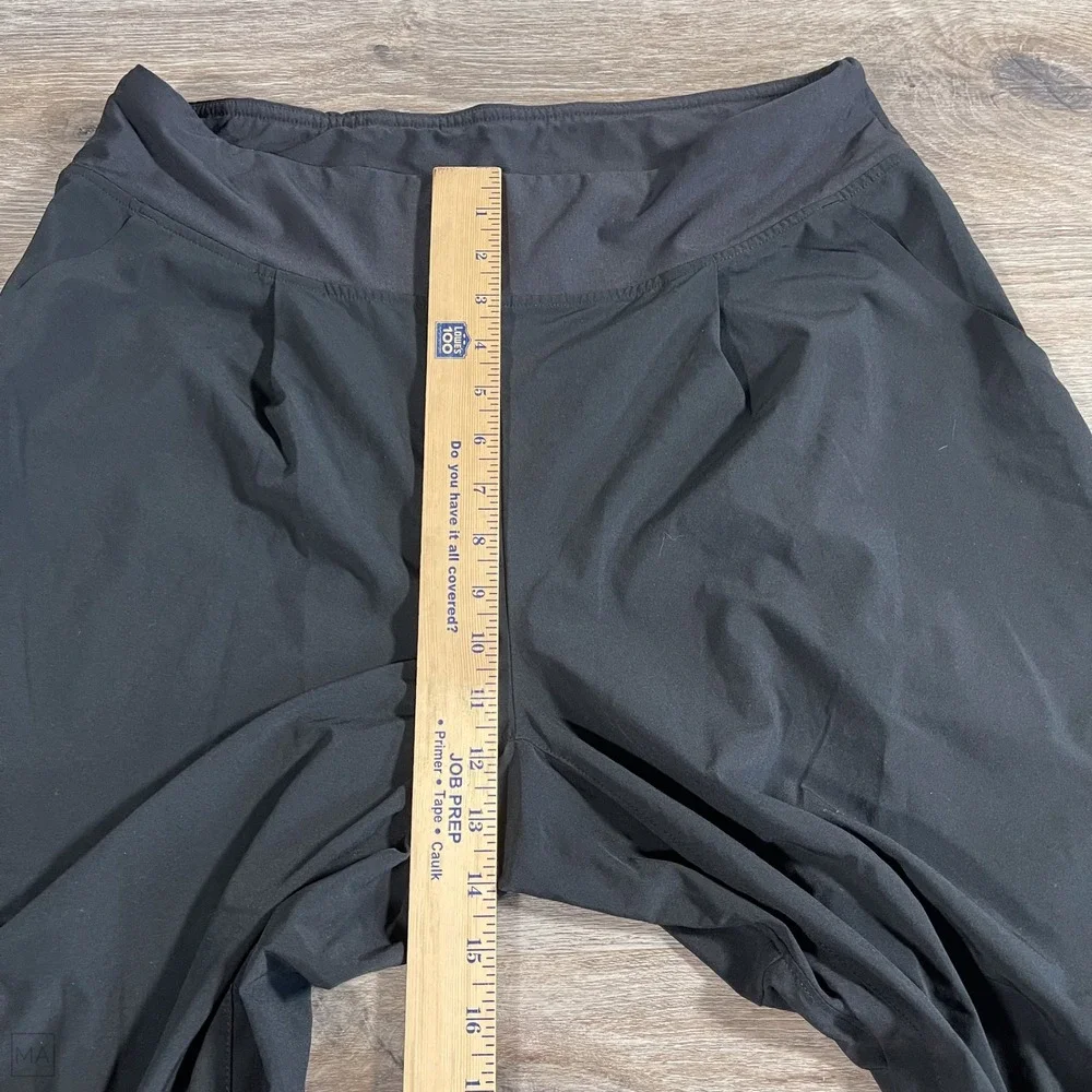 Title Nine Women's Pants Round Trip Wide Leg Crop Outdoor Athleisure L Black - Picture 4 of 9